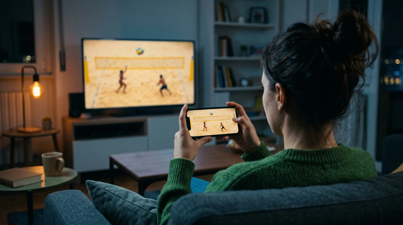 Il live betting sul beach volley passa quasi esclusivamente da mobile e streaming